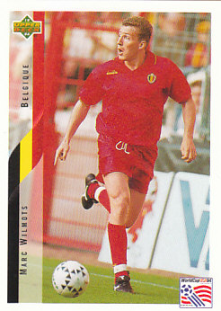 Marc Wilmots Belgium Upper Deck World Cup 1994 Eng/Ita #89